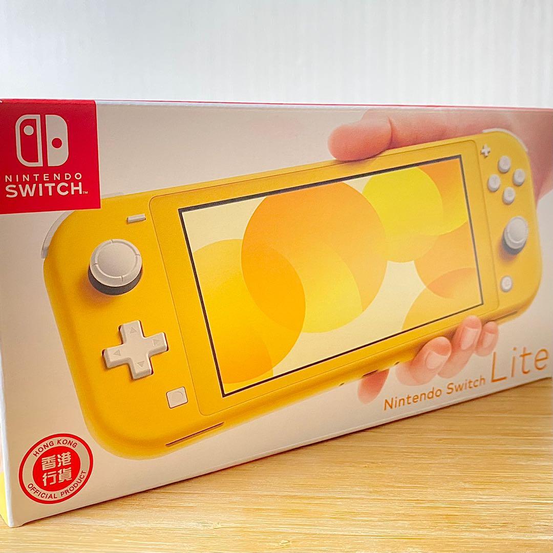 Nintendo Switch Lite 黃色[全新香港行貨| 未開封連收據保養], 電子