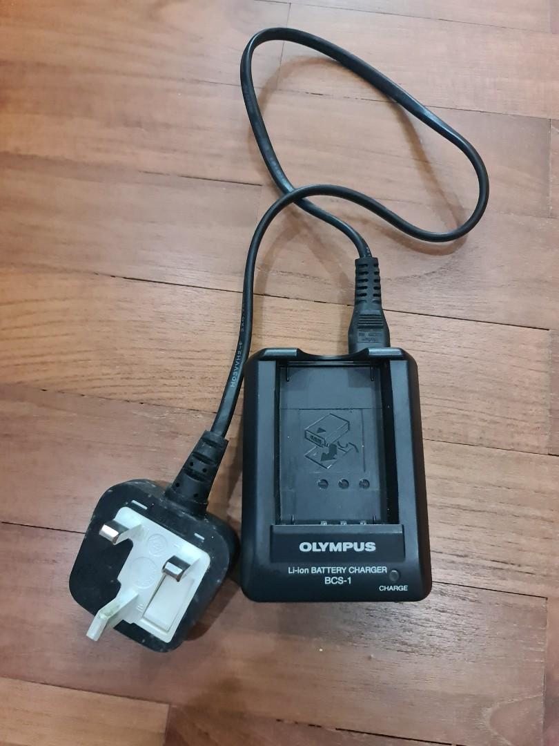 Olympus BCS1 charger and Liion batteries, Photography, Photography