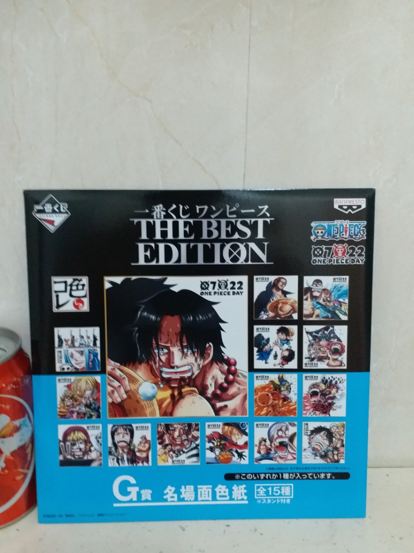 坌新日版金證一番賞海賊王one Piece名塲面色紙 其他 其他 Carousell