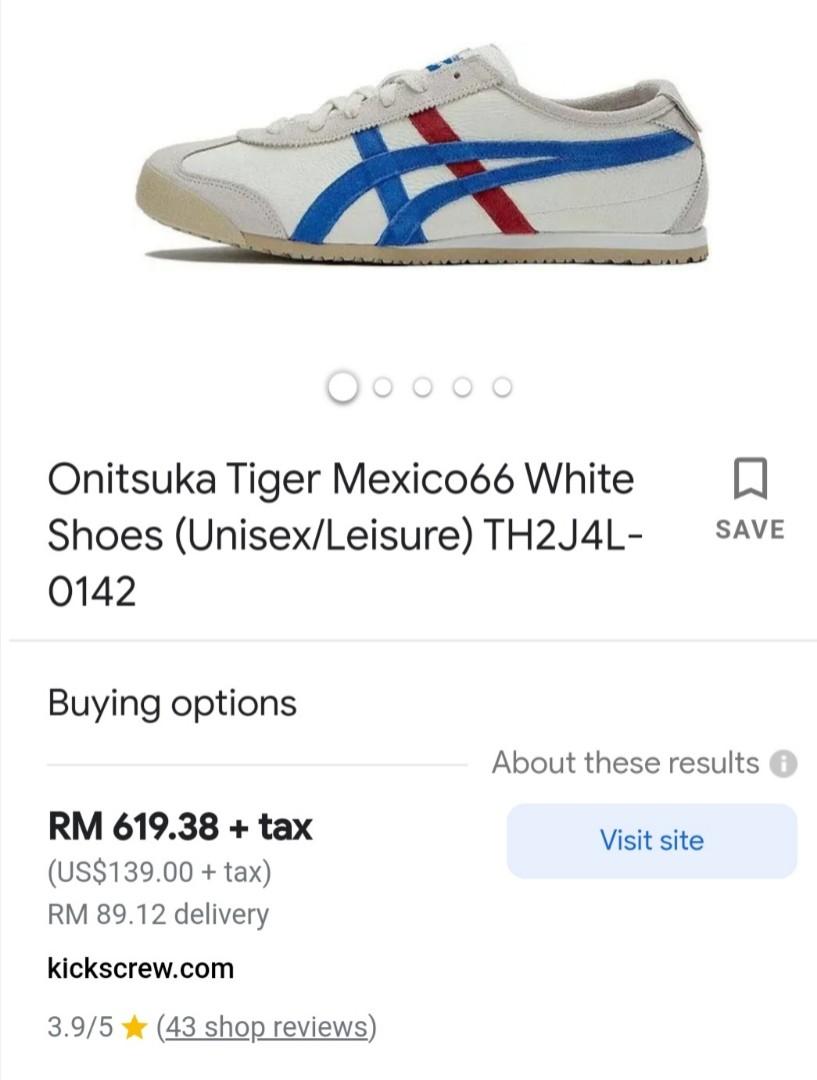 Onitsuka Tiger Mexico66 Sneakers/Shoes TH2J4L (ORIGINAL), Men's Fashion,  Footwear, Sneakers on Carousell