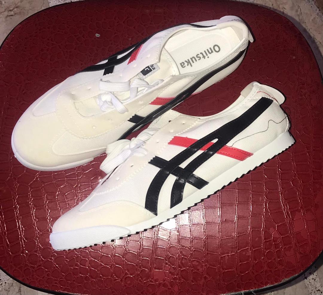 Onitsuka Tiger Mexico 66 Black Red Men s Fashion Footwear