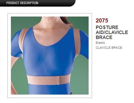 Posture Aid / Clavicle Brace, OPPO 2075 – Philippine Medical Supplies