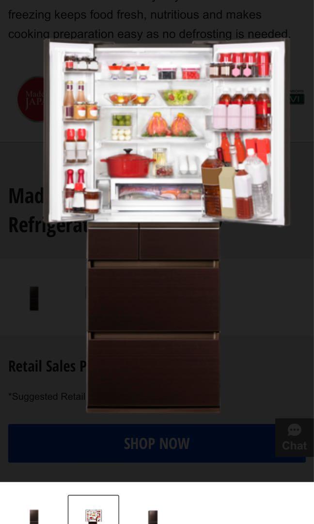 Panasonic NRF503GTT7 Refrigerator made in Japan, TV & Home Appliances