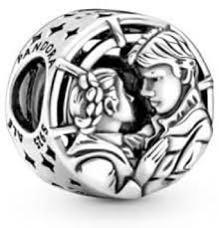 Pandora authentic Sales Star Wars Han Solo Leia Kiss Charm