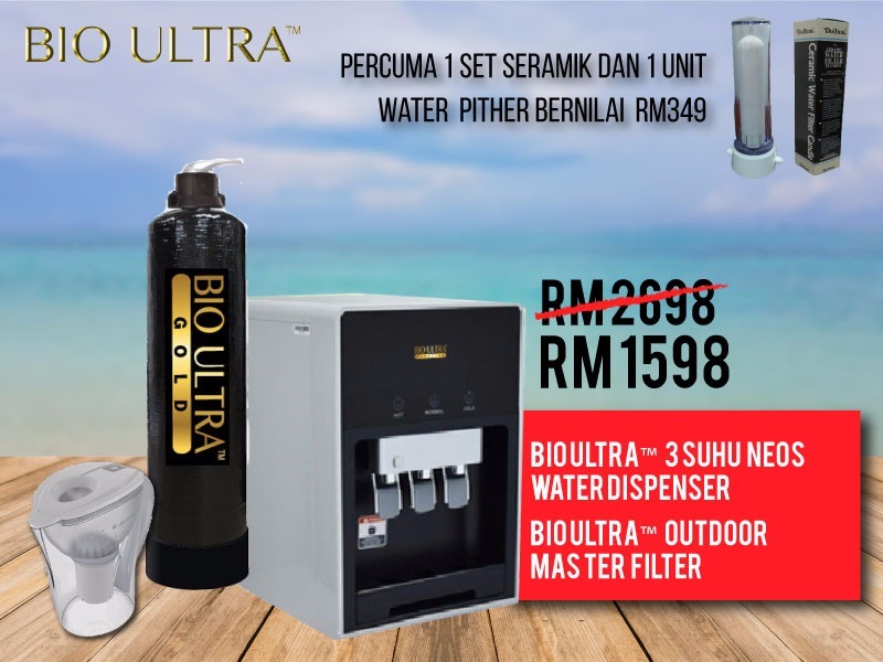 Penapis Air A+ water filter Dispenser cooler Gold master outdoor Like