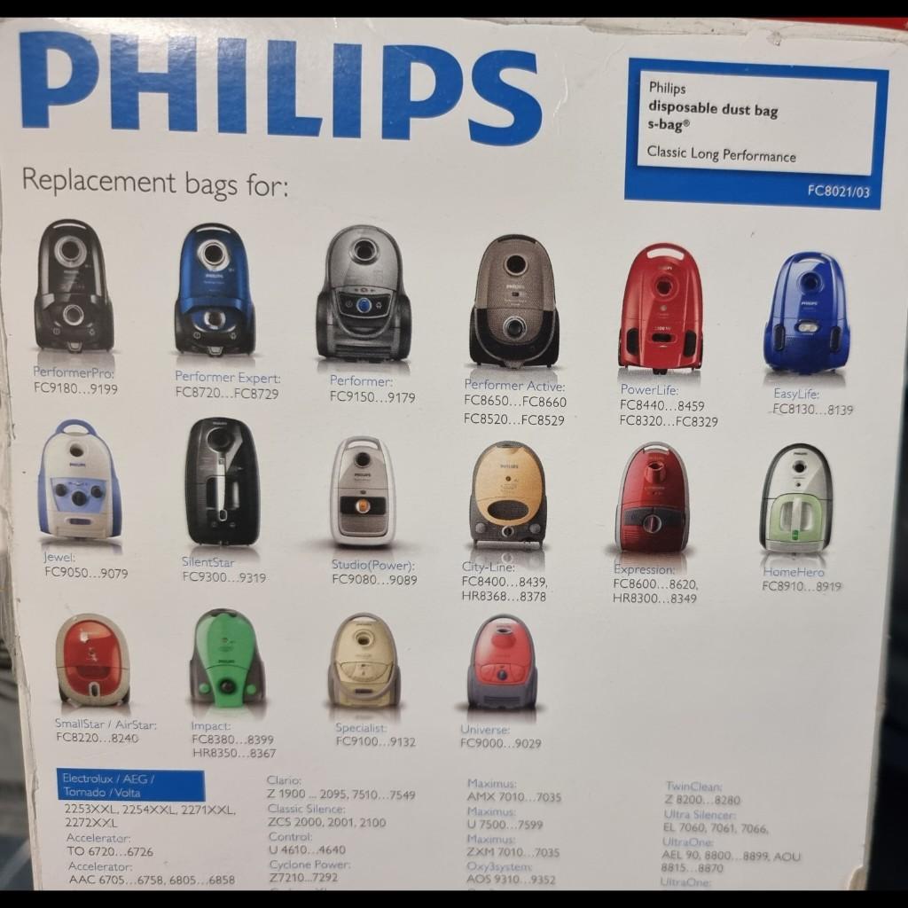 Philips vacuum cleaner sbag FC8021/03, TV & Home Appliances, Vacuum
