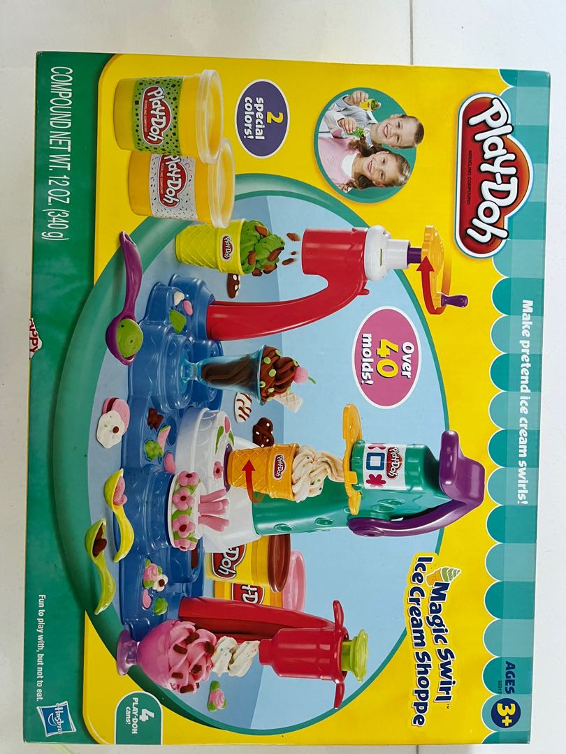 Play doh magic swirl ice cream outlet