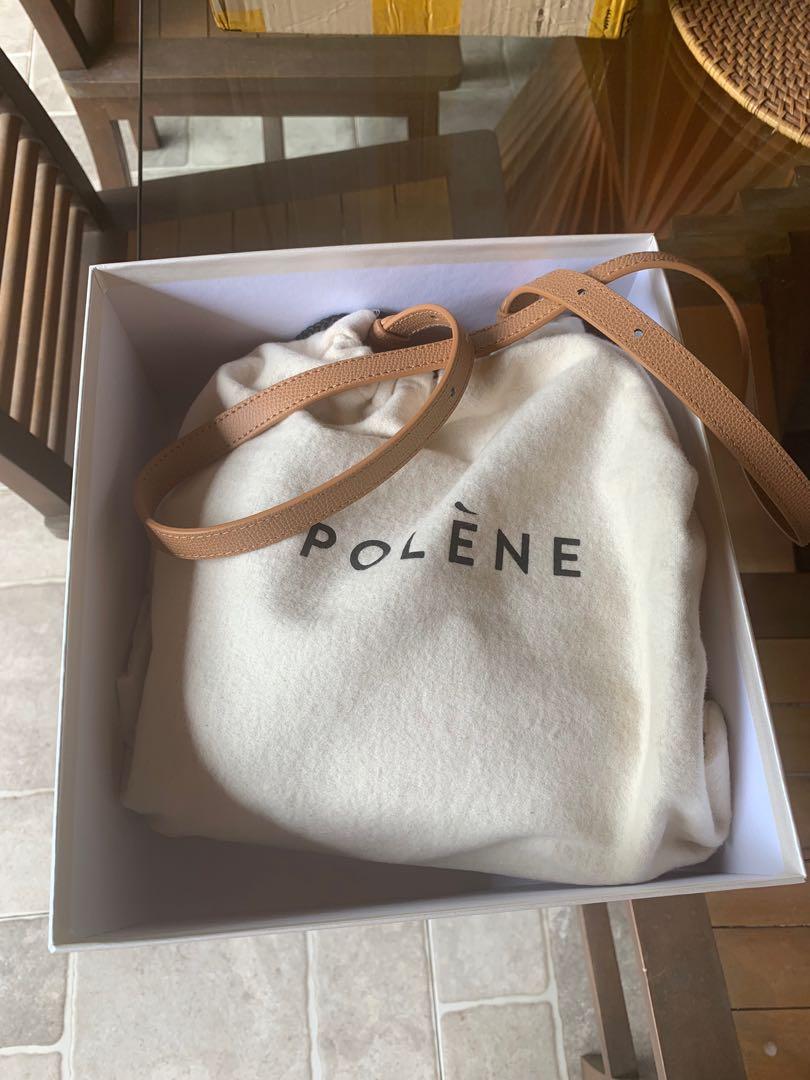 Polène | Bag - numéro Un Nano - Tan Textured Leather