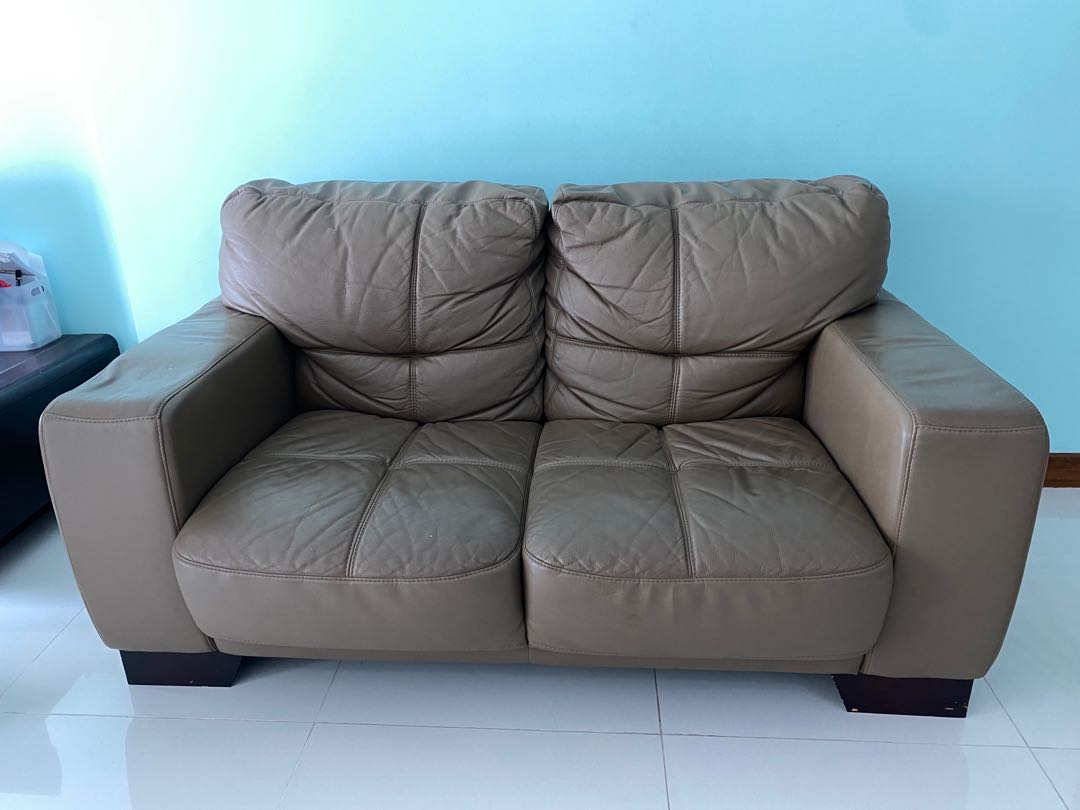 Preloved two seater sofa, Furniture & Home Living, Furniture, Sofas on