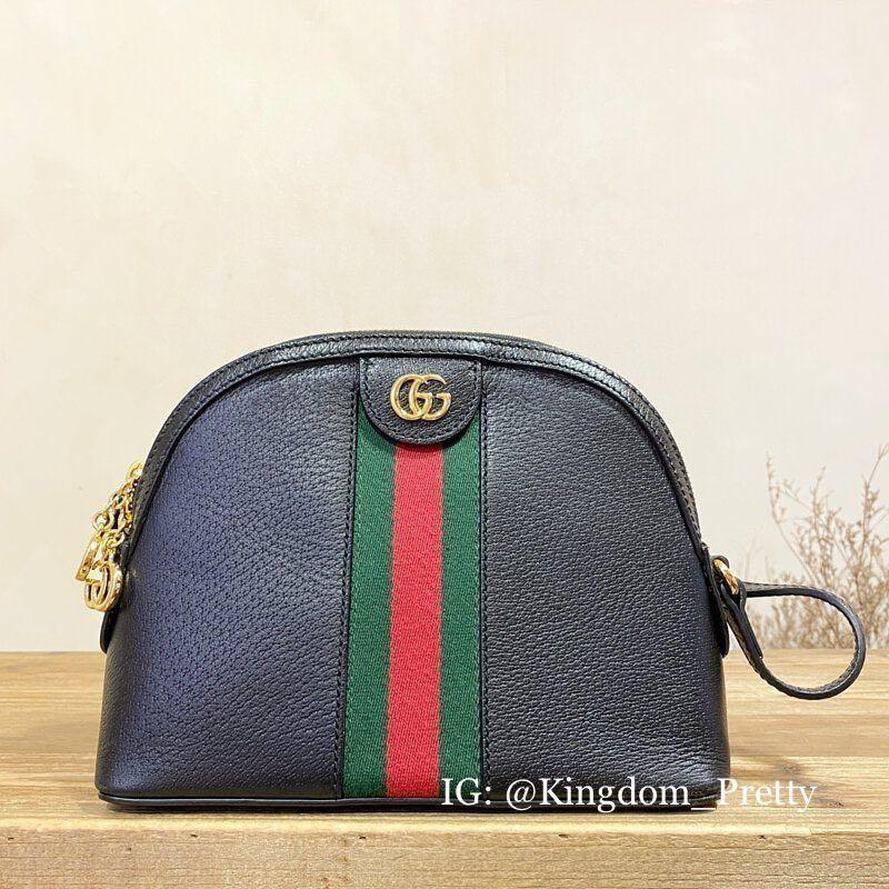 Pre order Gucci GG Ophidia Dome Shoulder Bag Black Luxury Bags