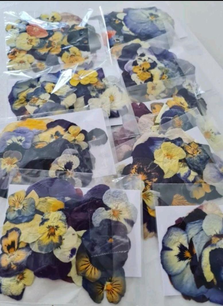 Pressed Edible Flowers, Food & Drinks, Homemade Bakes on Carousell