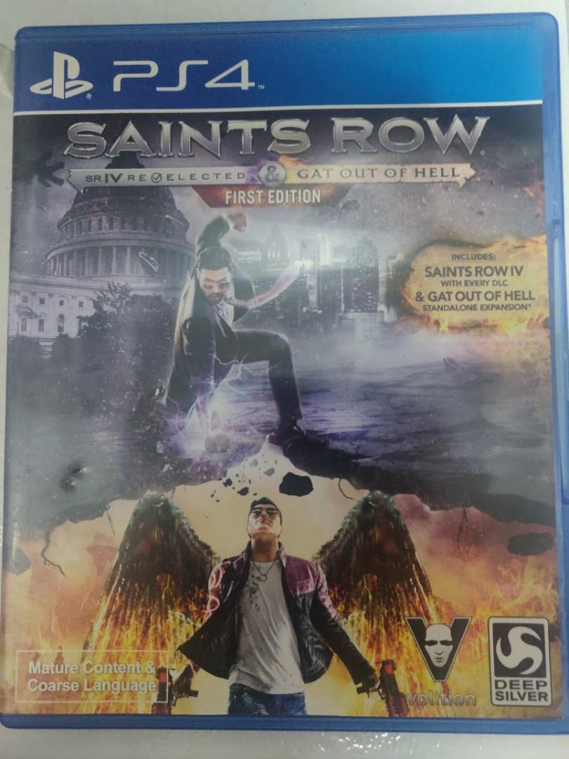 PS4 Saints Row 4 Get out of hell