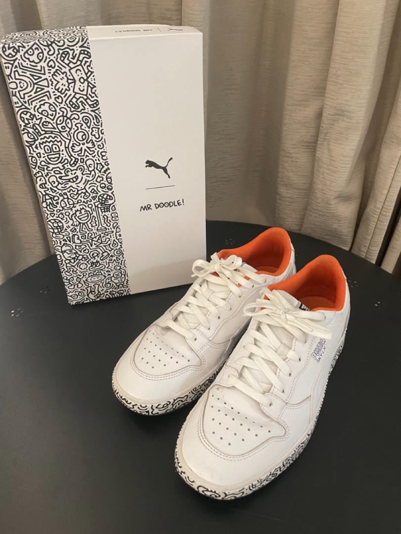 puma x mr doodle sky lx lo sneakers
