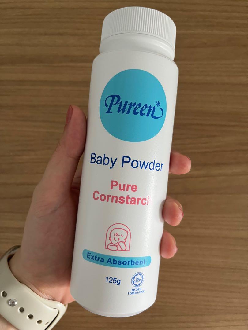 Pureen corn starch baby powder, Babies & Kids, Bathing & Changing, Baby