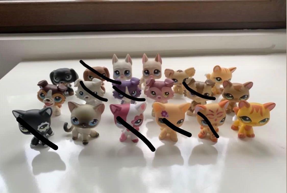 Rare Lps 500 each (Category: Figurines & Statues) located in Quezon City. Submitted by kailynshop (Listing ID 1025737678, Image 2). Description: good condition not %100 sure if authentic buy 3 lps free shipping for buyers in metro manila sold: - white collie - purple collie - brown collie - brown dachshund - blonde glitter shorthair cat - blonde shorthair cat with flower - white and pink glitter cat - black and white cat.