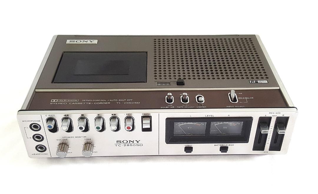 67%OFF!】 Sony Tape Corder TC-2850 SD ソニー レコーダー revecap.com