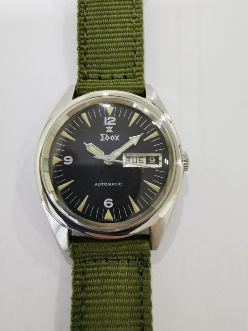 Vintage discount edox watches