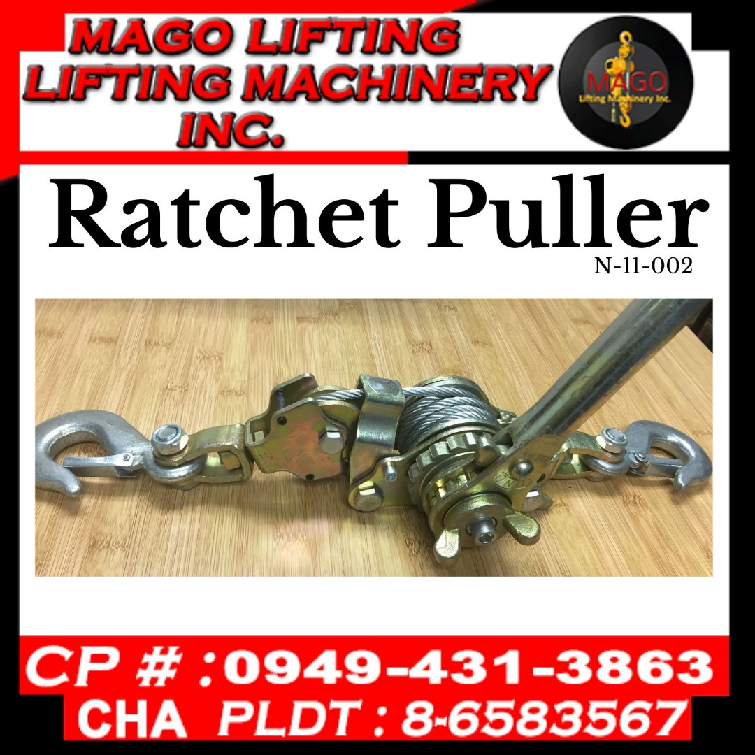RATCHET PULLER, Commercial & Industrial, Construction Tools & Equipment