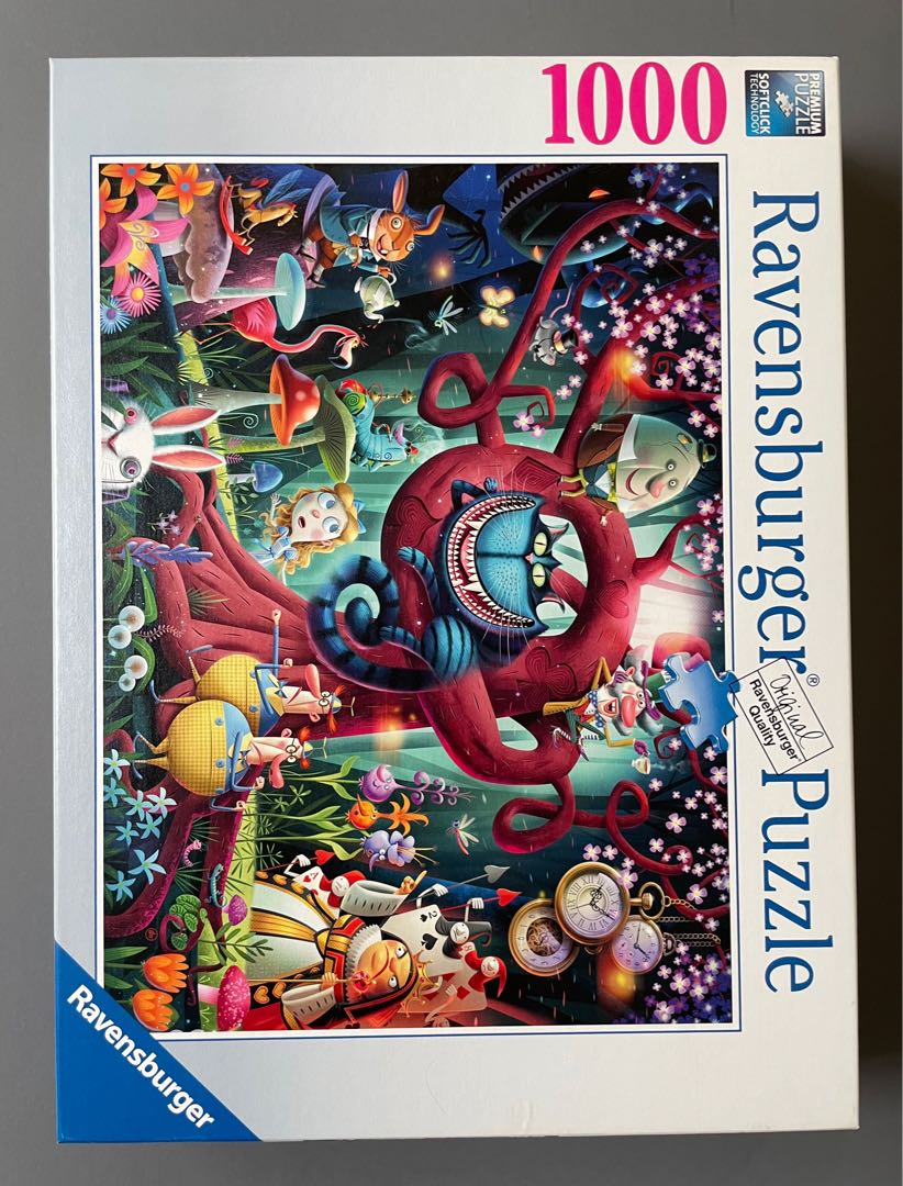 Ravensburger Alice in Wonderland 1000pc Jigsaw Puzzle, Hobbies & Toys