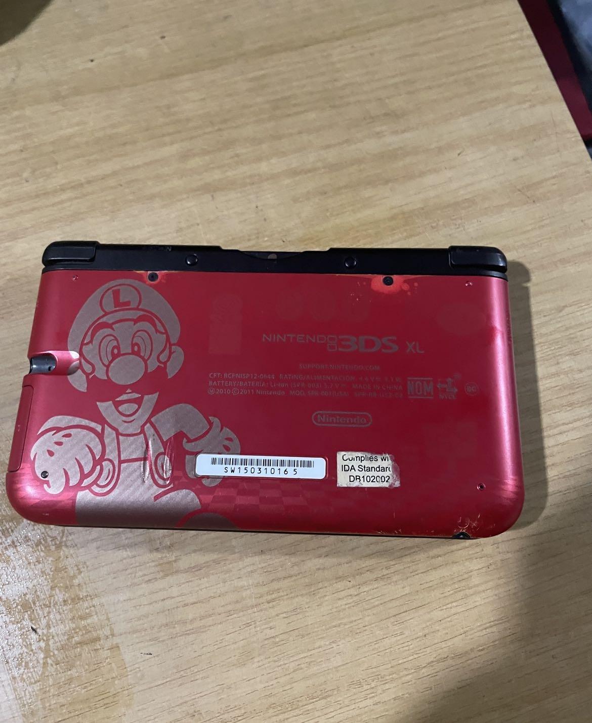 READ Nintendo 3DS XL Console Limited Mario Edition, Video Gaming, Video Game Consoles, Nintendo