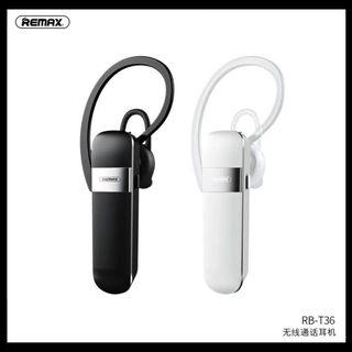 REMAX Bluetooth Earphone Remax Handsfree Bluetooth Headset Wireless Headset Bluetooth Wireless Earphone Bluetooth RB-T36