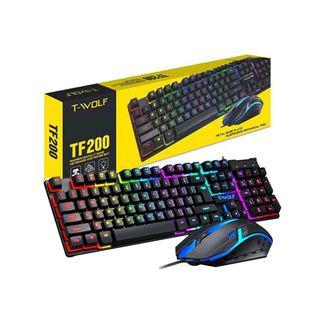 RGB gaming mechanical Keyboard and Mouse set laptop desktop accessories