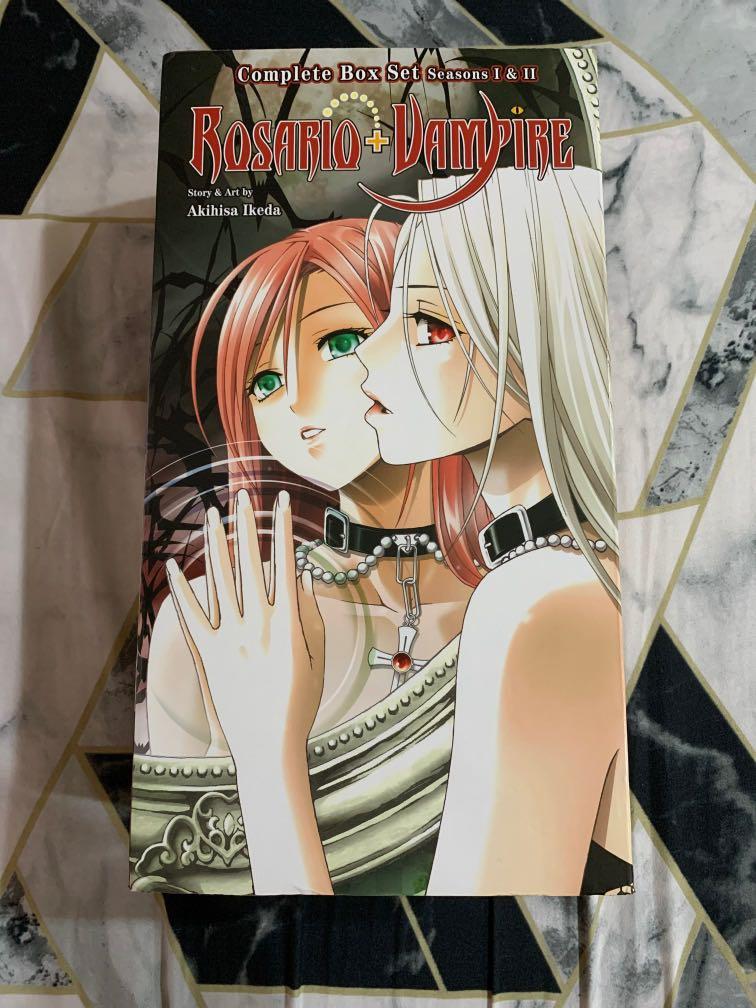 Rosario+Vampire Complete Box Set Season I Season II Volumes 114 with