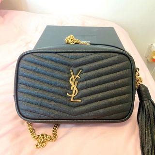 Saint Laurent YSL Lou Camera Bag (Nude), Luxury, Bags & Wallets on Carousell