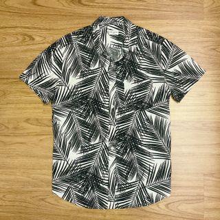 Saint Laurent Palm Leaves Hawaiian Shirt