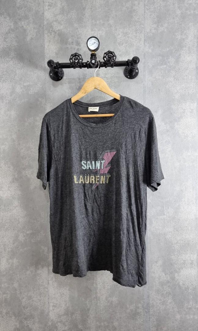 Saint laurent thunder outlet t shirt
