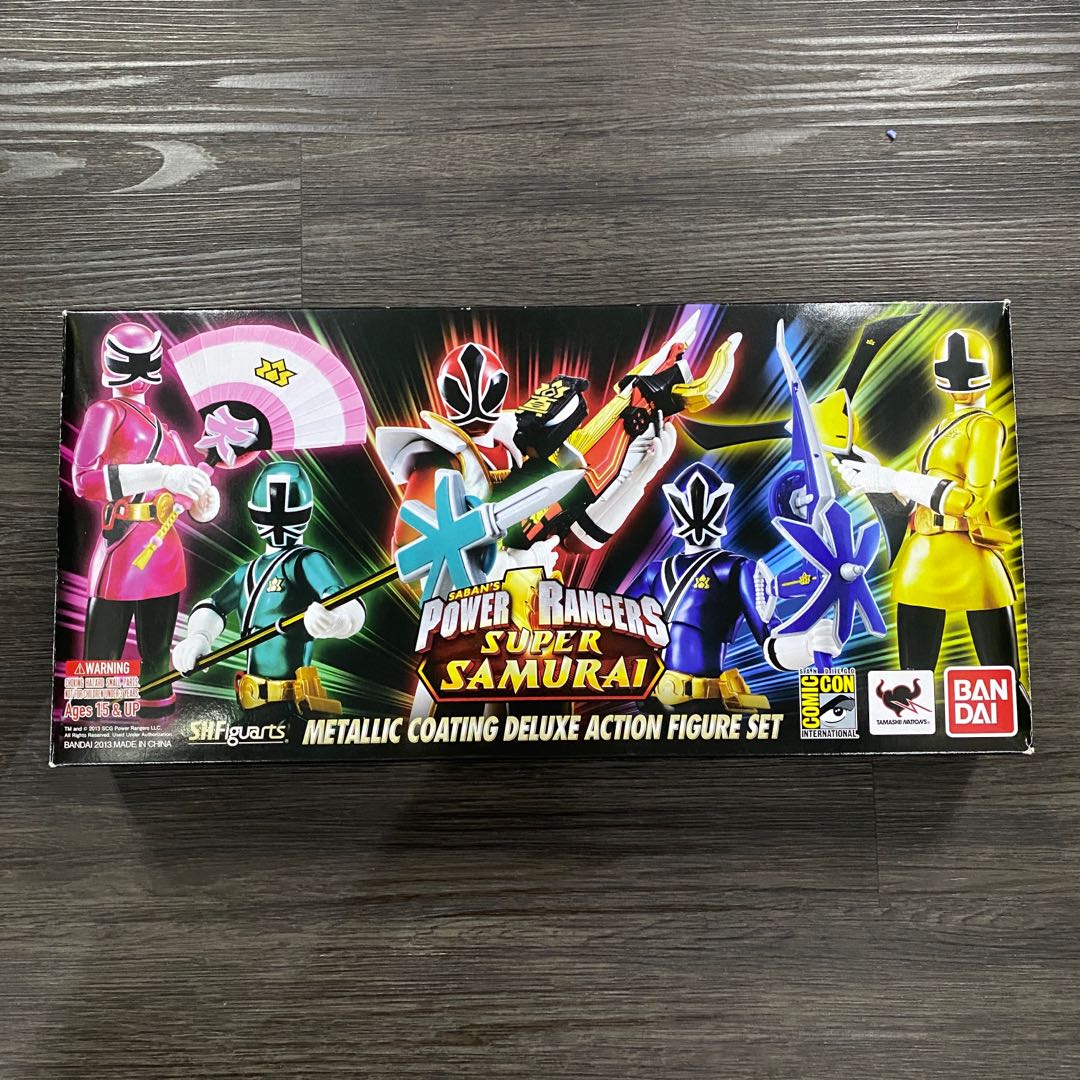 SH Figuarts: Power Rangers Super Samurai [SDCC Exclusive], Hobbies ...