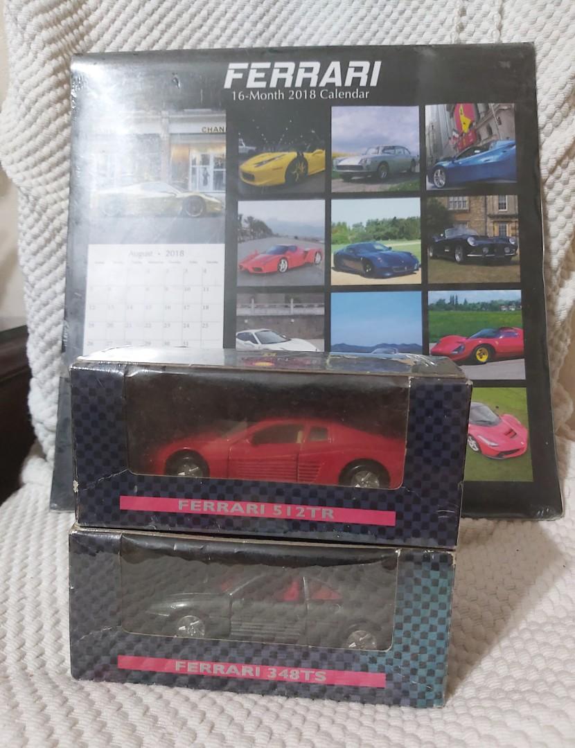 SHELL COLLEZIONE FERRARI SET WITH CALENDAR, Hobbies & Toys, Toys ...