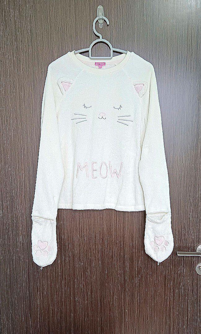 Cat sweater shop for girls