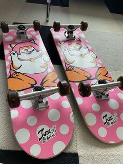 Skateboards - pink, used only at home
