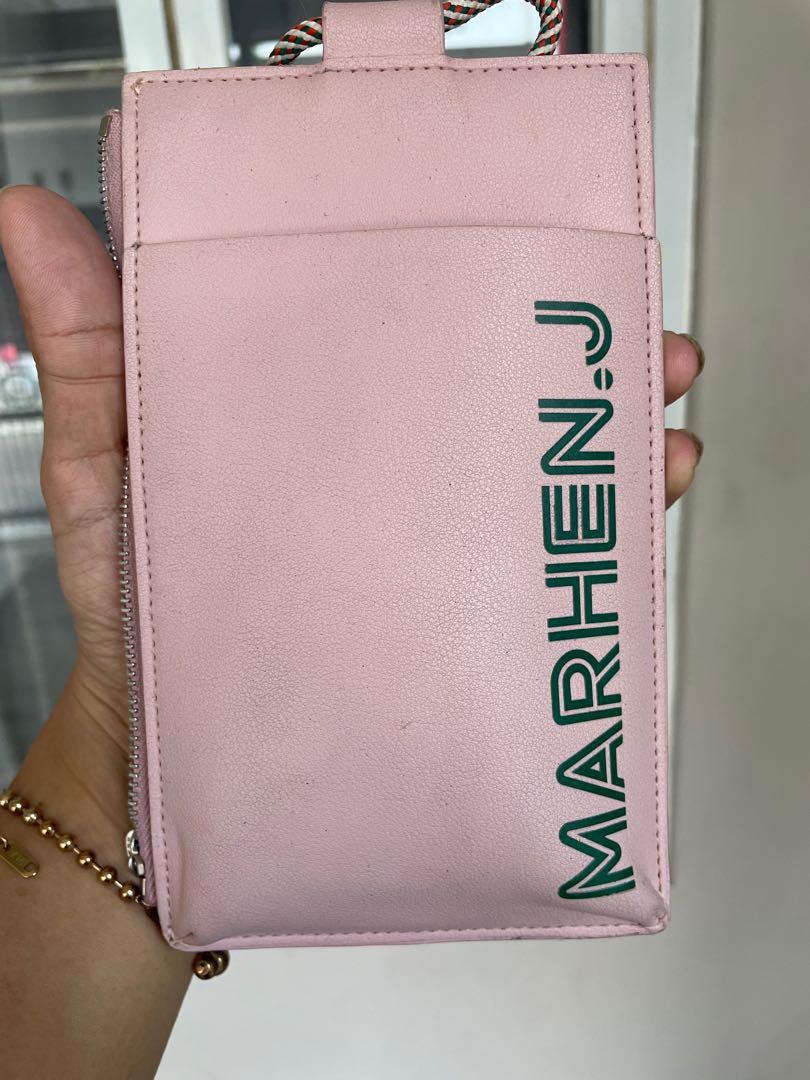 Sling Bag Marhen J Lolly bag Pink ; Tas lolly marhen J ; Tas Brand Korea ; tas Kulit warna pink