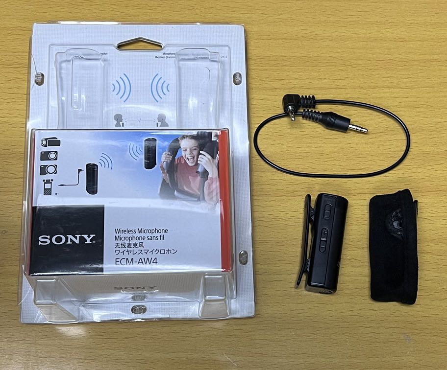 Sony 藍芽無線收音咪ECM-AW4, 音響器材, 咪高風/麥克風- Carousell