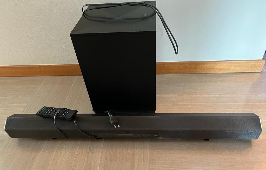 Sony Soundbar CT-260 with subwoofer and optical cable, Audio, Soundbars ...