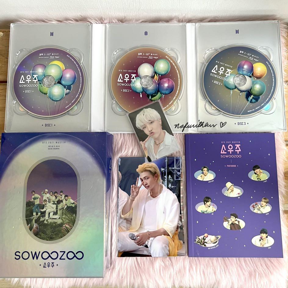 SOWOOZOO BLURAY UNSEALED SET (Category: CDs & DVDs) located in Davao. Submitted by secondstudioph (Listing ID 1177530444, Image 1). Description: wts lfb bts ph onhand 🫶🏻 unsealed sowoozoo bluray set ➖ complete inclusions except rpc | see pic below ➖ hobi pc sold ➖ ₱1,000 only 💌 ggx / sco (+fees) ~ bpi / bdo / ggx 📍 davao city 🏷 looking for where to buy jhope hobi sowoozoo swz bts merch.