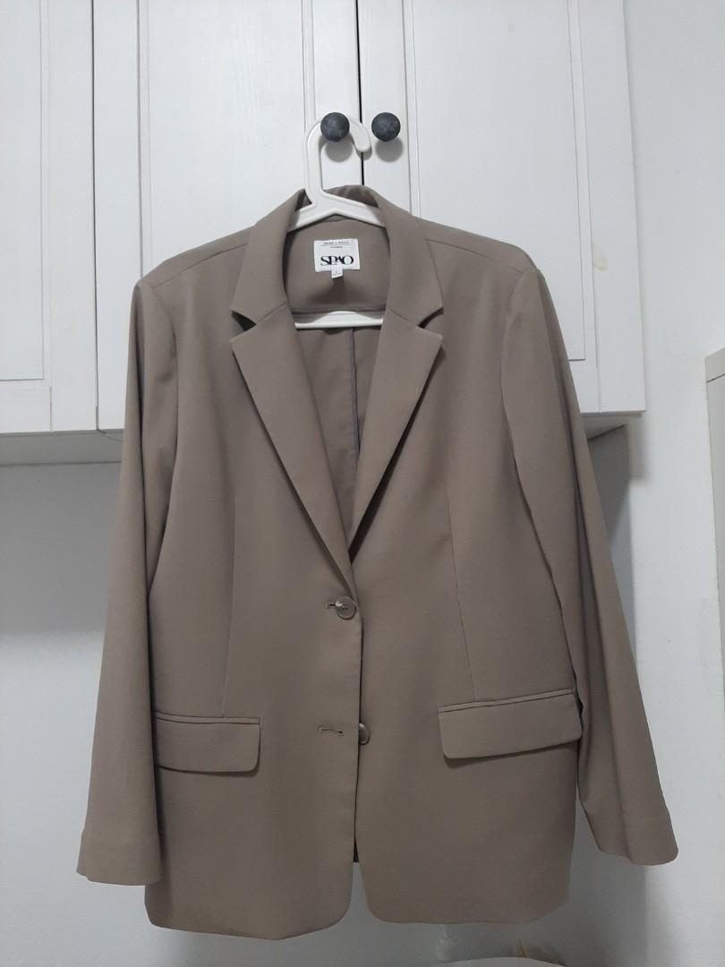 SPAO oversized blazer, Women's Fashion, Coats, Jackets and
