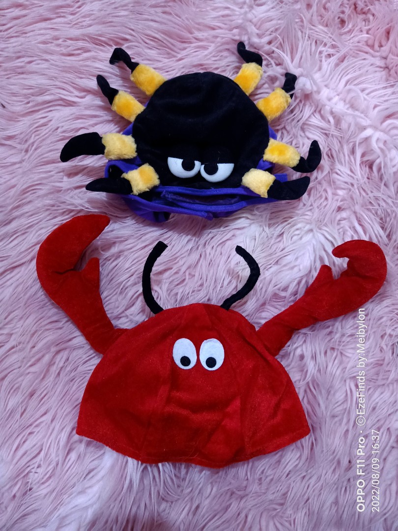 Spider & Crab Head dress Set for Dog, Pet Supplies, Homes & Other Pet