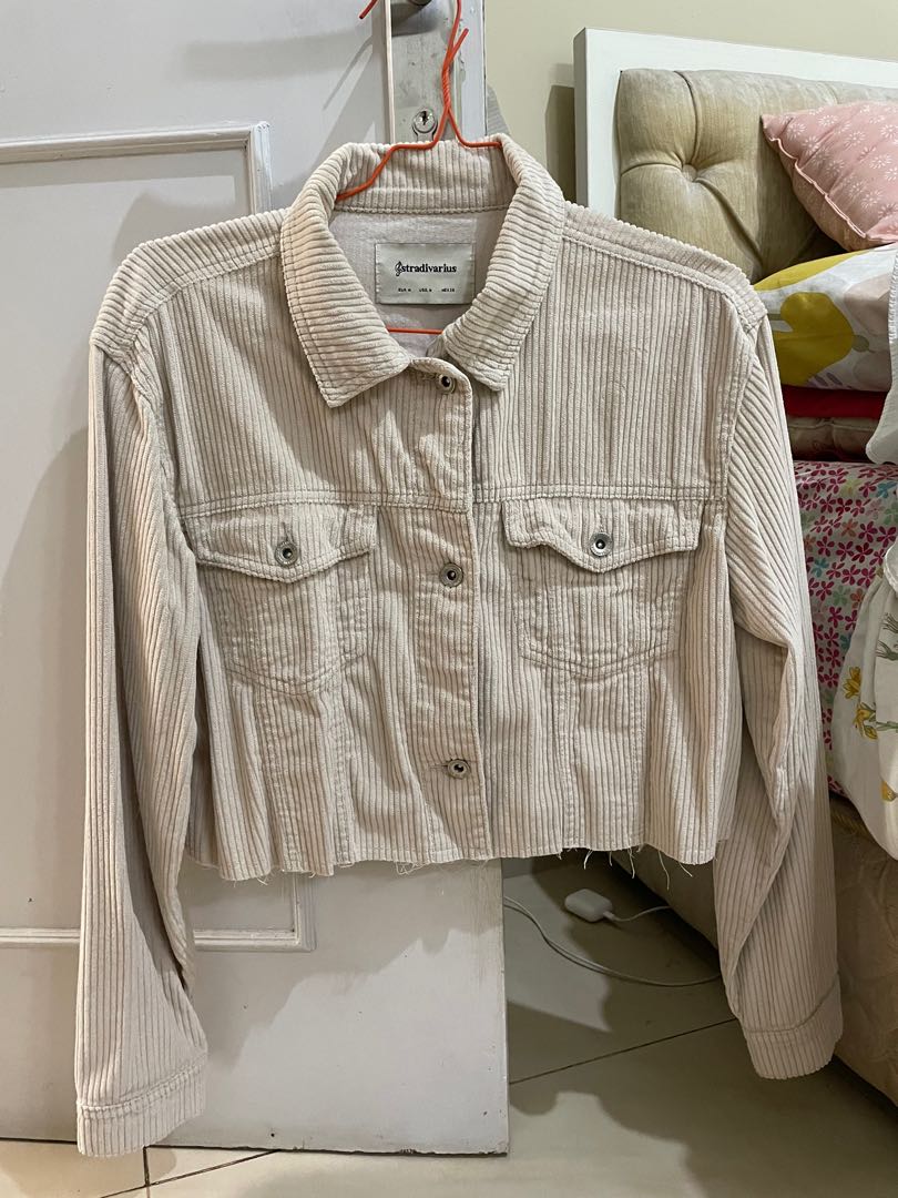 Stradivarius corduroy jacket 2025