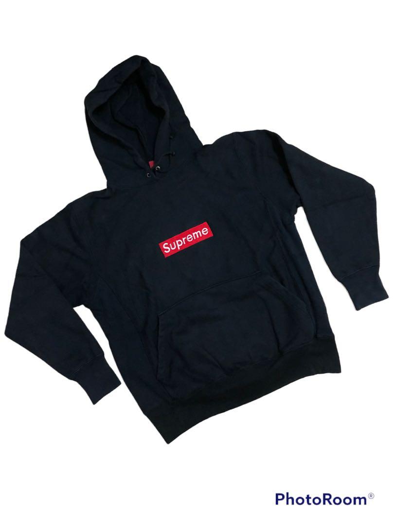 Supreme black sale hoodie price