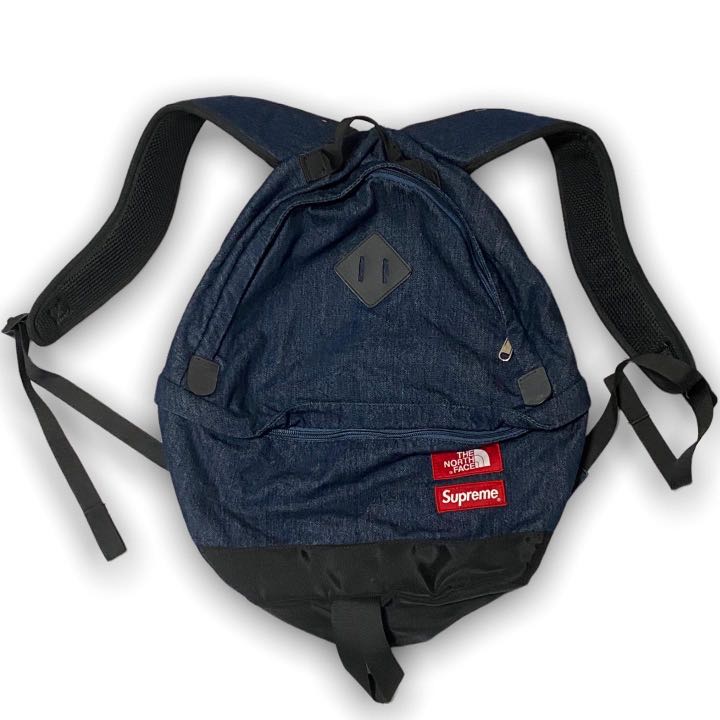 NORTHFACE DENIM BACKPACK🤯 authentic 