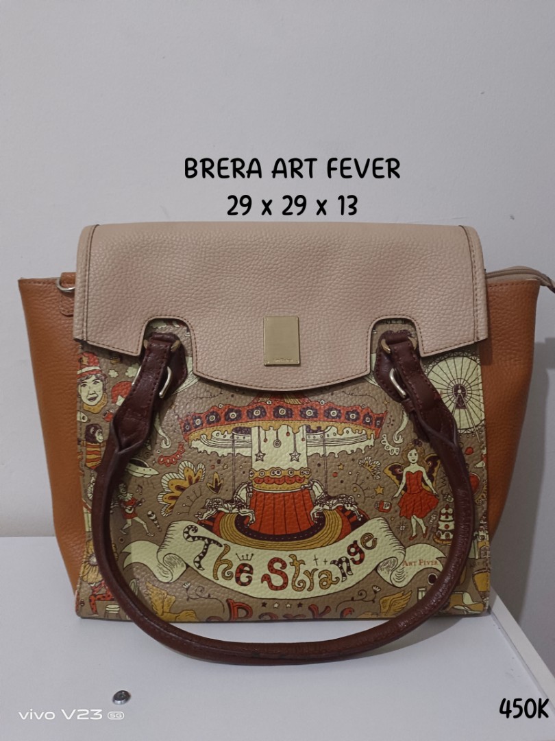 Jual Tas Brera Art Fever Angel Pink Sling Bag