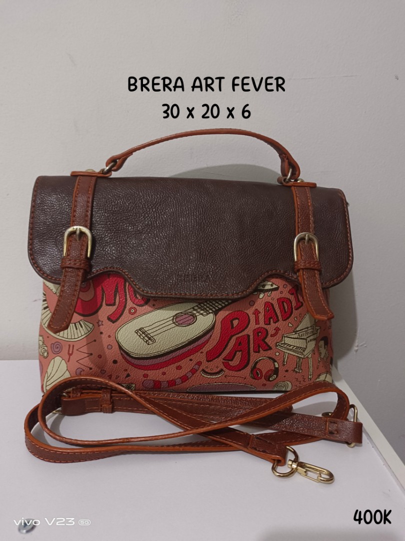 Jual Tas Brera Art Fever Angel Pink Sling Bag