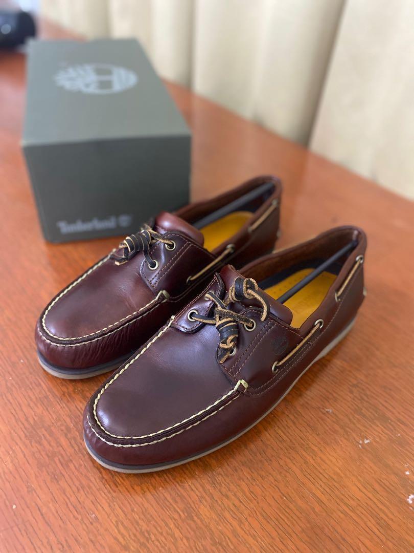 Timberland rootbeer boat shoes hot sale
