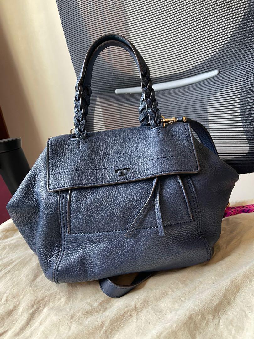Tory burch half moon fold over top