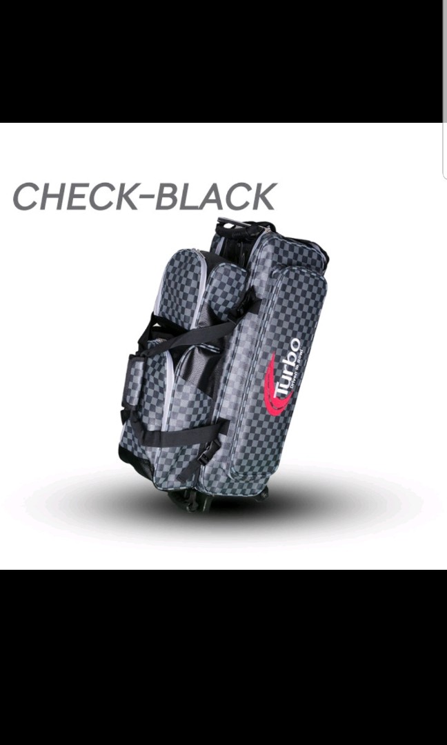 TRIPLE BALL TOTE ROLLER BOWLING BAG 
