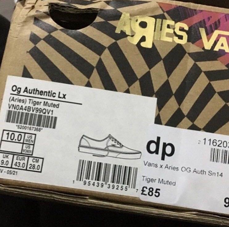 Vans Vault x Aries Authentic Og