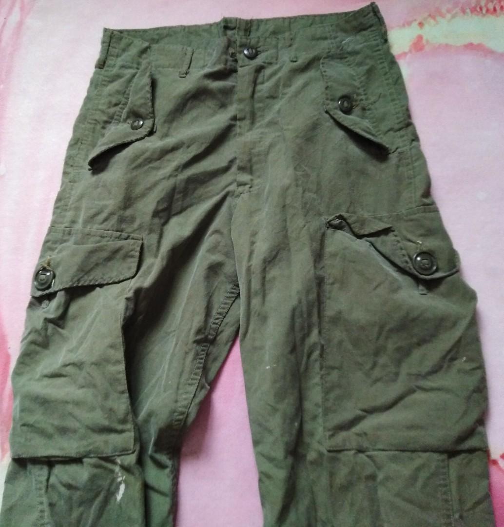 Vintage army trousers best sale